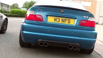 BMW E46 M3 Exhaust comparison - Eisenmann V Supersprint V OEM