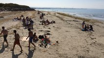 Affluence à la plage