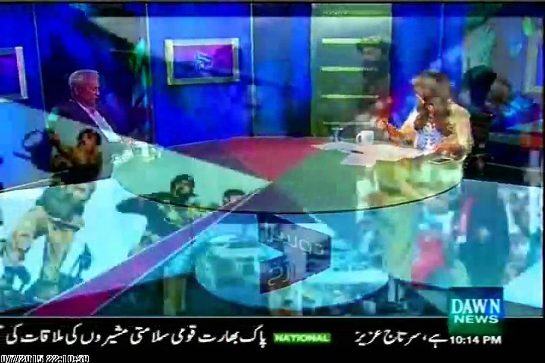DAWN Doosra Rukh Batool Rajpoot with MQM Asif Hasnain (07 August 2015)