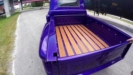 1956 Plum Crazy Chevrolet 3100 Test Drive!