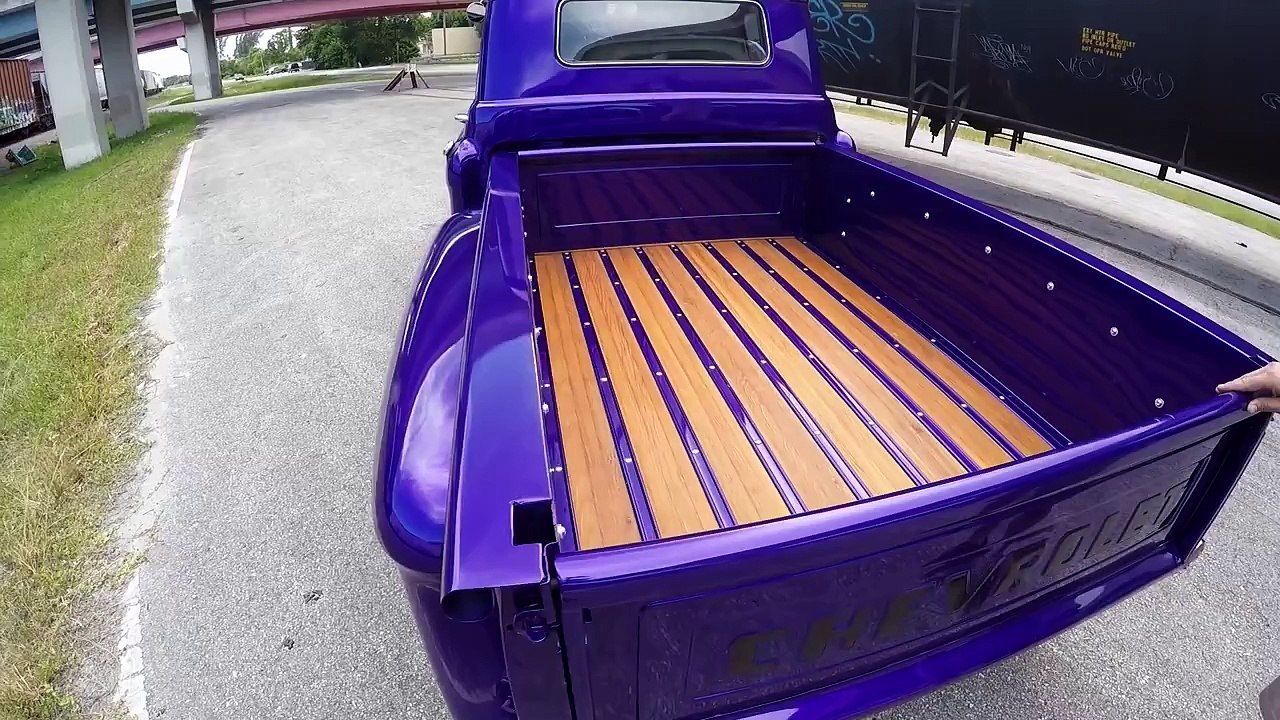 1956 Plum Crazy Chevrolet 3100 Test Drive!