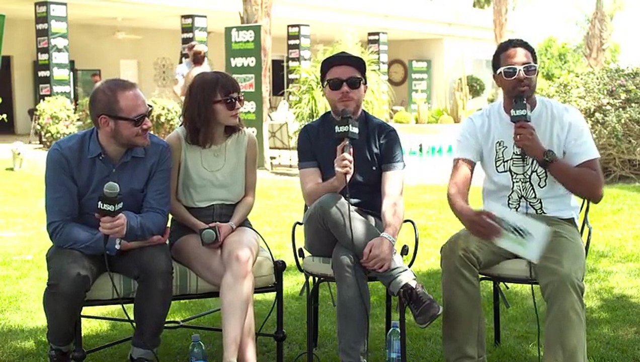 CHVRCHES - Festival Interview 2014