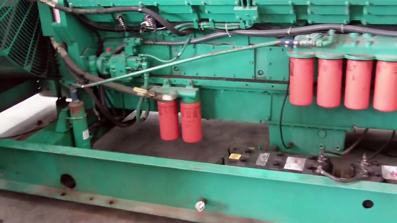 Cummins KTA50-G2 1100DFLB Generator Set