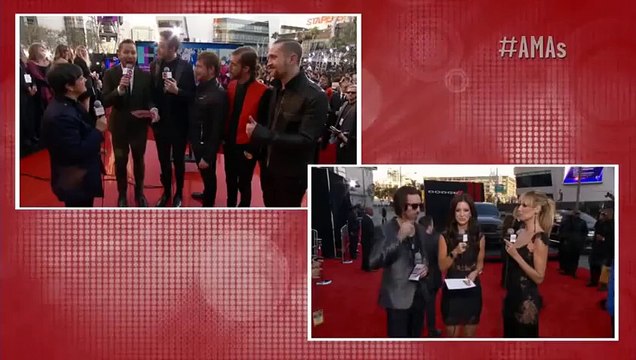 Heidi Klum - Red Carpet Interview (2013 AMAs)