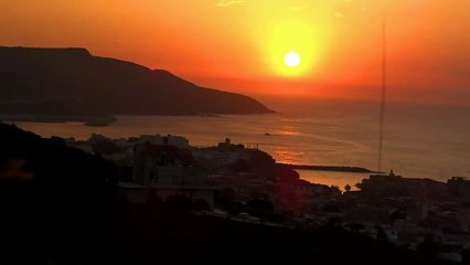 Time Lapse Coucher de Soleil EL KALA 2015