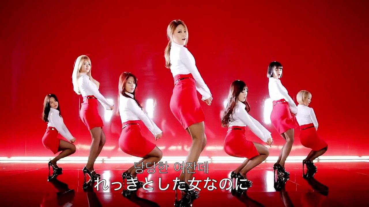 日本語字幕 AOA 짧은치마 ミニスカート Miniskirt
