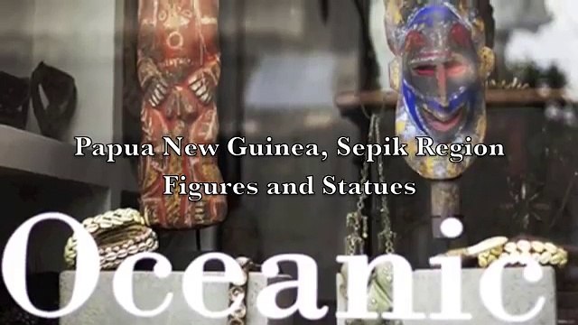 Papua New Guinea Sepik Figures, Abelam, Karawari, Kwoma, Sosoya, Ramu River Video 2