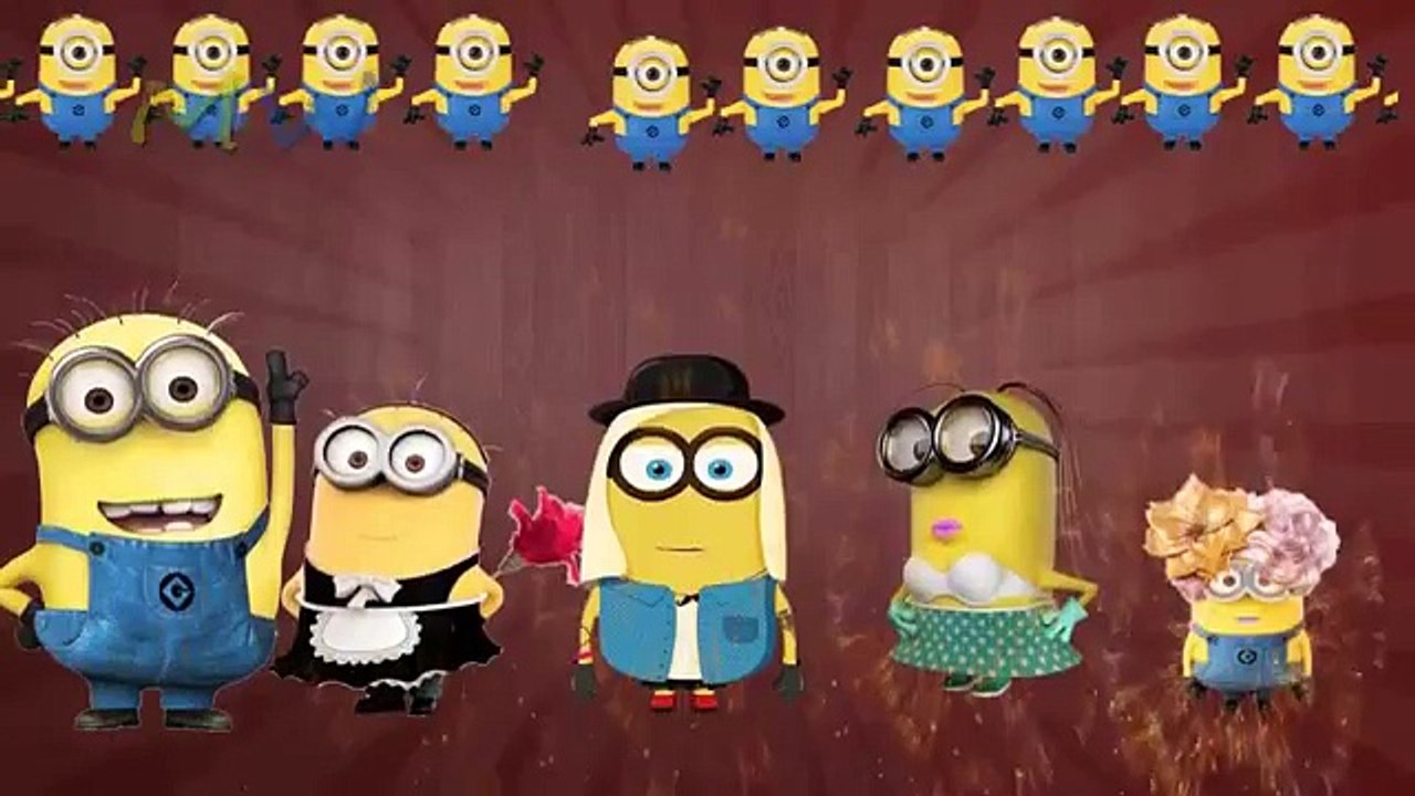 The Minions Cartoon Finger Family Nursery Rhyme Song | Popular Minions Rhymes Songs for Kids