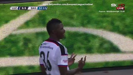 Breel Embolo 1_2 _ Luzern - Basel 08.08.2015 HD