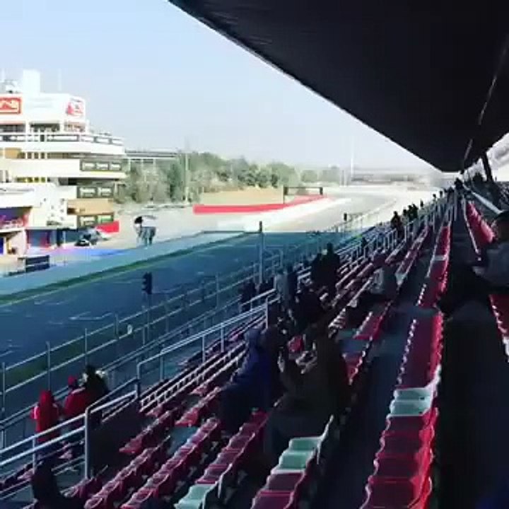 F1 2015 Barcelona Test SF 15T Kimi Raikkonen Ferrari Enigne Natural Sounds Day 2