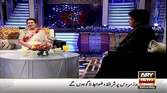 Umer Sharif Show Man On Arynews – 8th August 2015