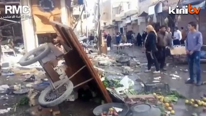 Rejim Syria serbu ‘ibu negara’ IS, bunuh 95 orang