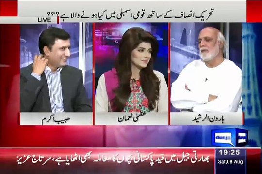 Haroon Rasheed Critisice Fazal ur Rehman And MQM