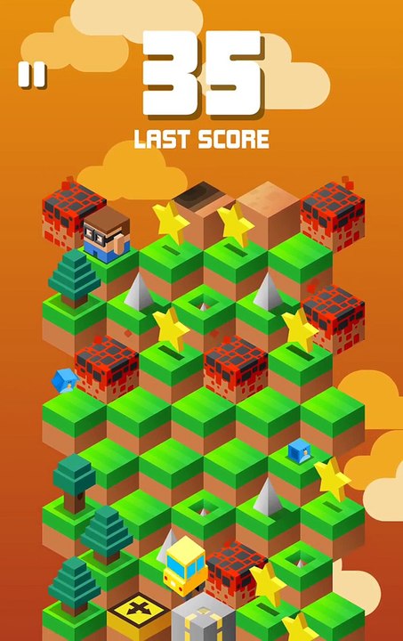 Down The Mountain - Android and iOS gameplay PlayRawNow