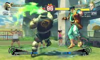 Ultra Street Fighter IV-Kampf: Zangief gegen Abel