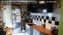 A vendre - Maison - MARINES (95640) - 3 pièces - 70m²