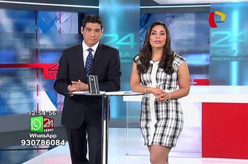 San Miguel: ciclistas en peligro por poste de publicidad a punto de caer