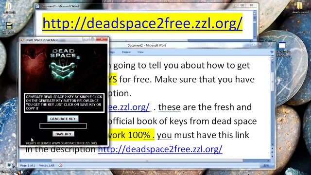 DEAD SPACE 2 PC CD KEY GENERATOR