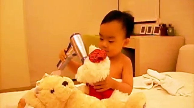 Cute Cordless baby EMR-free hair dryer rechargeable