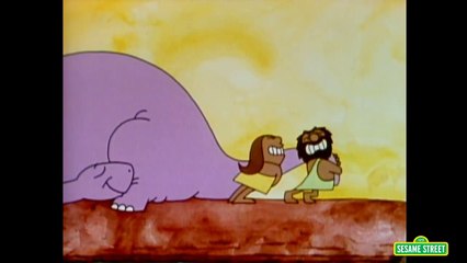 Sesame Street- Dinosaur on the Bridge