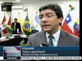 Unasur es sede de seminario sobre medio ambiente y cambio climático
