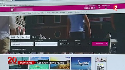 Les pièges des réservations des vacances en ligne