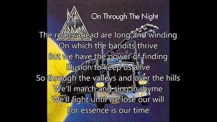 Def Leppard - Overture (Lyrics)