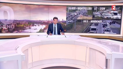 Record de bouchons sur les routes ce samedi