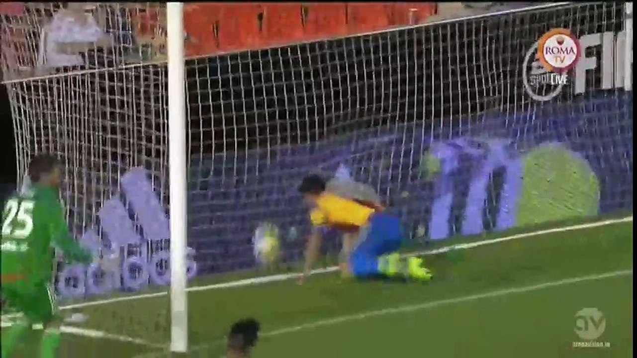 Valencia 1-3 AS Roma ~ [Friendly Match] - 08.08.2015 - All Goals & Highlights