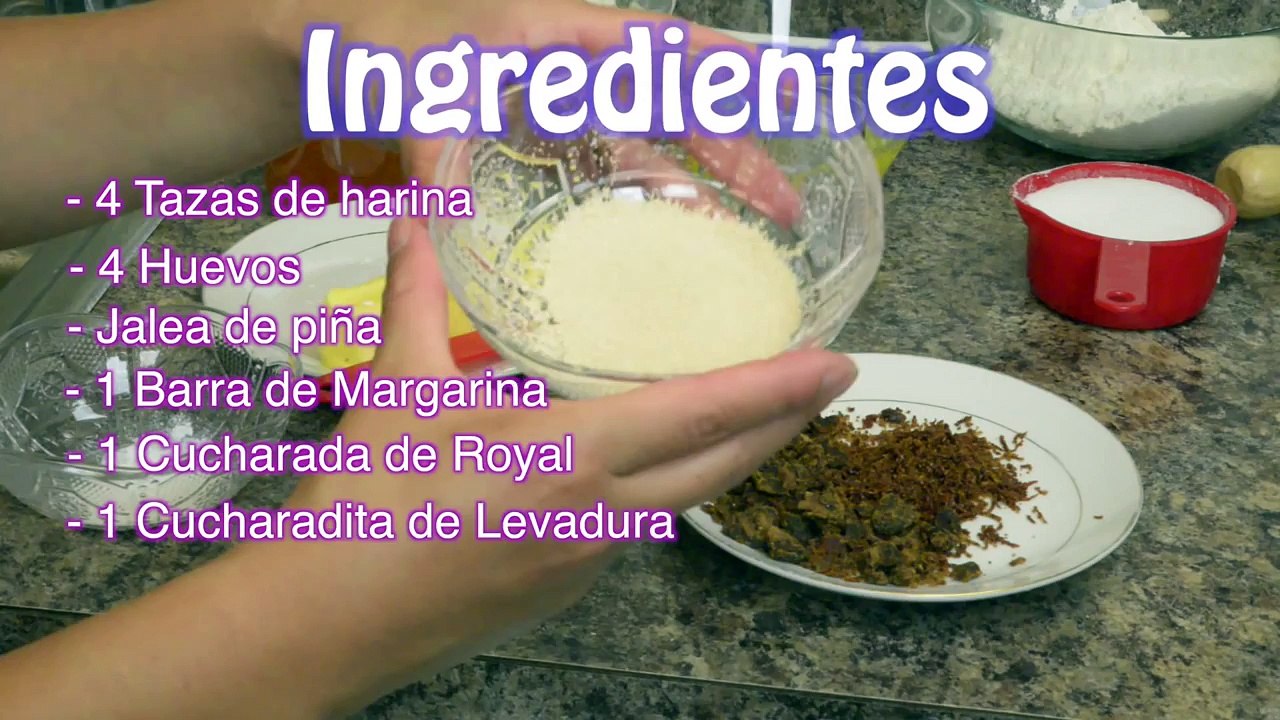 Como Hacer Semita Pacha de Piña Salvadoreña