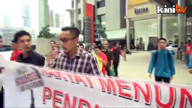 Demo tuntut pendidikan percuma kurang sambutan