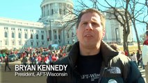 Unions Fight Governor Scott Walker in Wisconsin