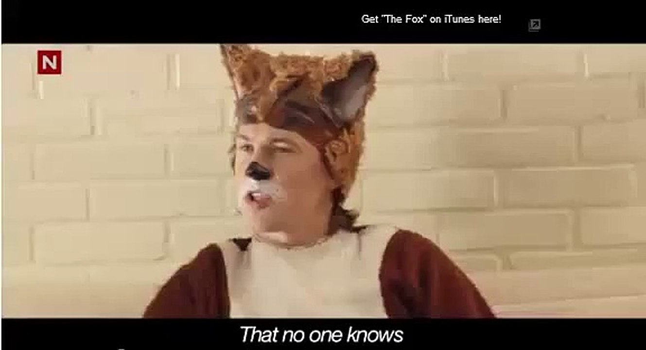 THE TRUE AWNSER TO WHAT DOES THE FOX SAY