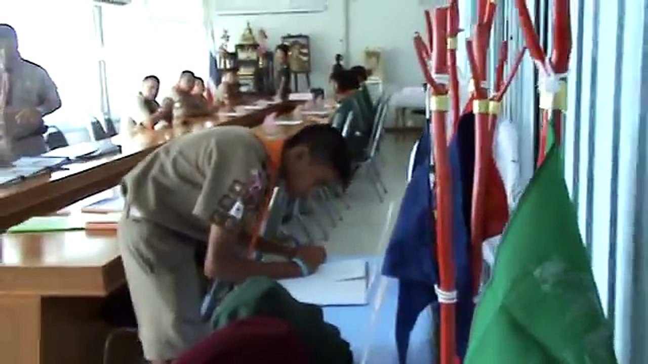 ประชุมนายหมู่ลูกเสือ-โนนสูงศรีธานี