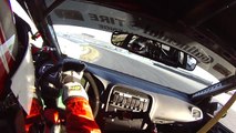 Josh Hurley Daytona testing helmet cam in the APR VW GTi