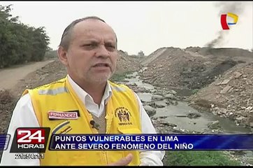 Puntos vulnerables en Lima ante severo fenómeno de El Niño