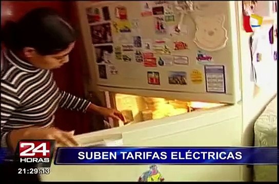 Tarifas eléctricas suben 1.1% desde este mes para usuarios residenciales