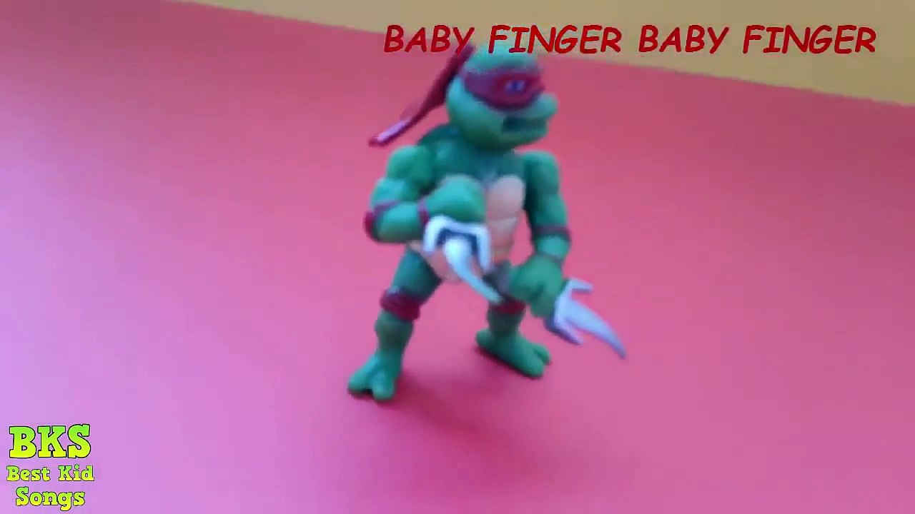 Ninja Turtles Toys Finger Family Song Nursery Rhymes For Children Best Kid Songs