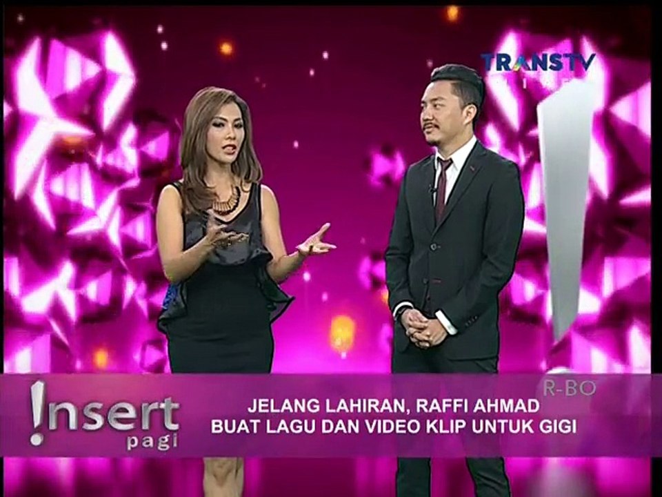 [150809]Insert Pagi - Jelang lahiran, Raffi buat lagu dan video klip untuk Nagita