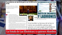 La Estafa de Las Electricas y a quienes Alumbra