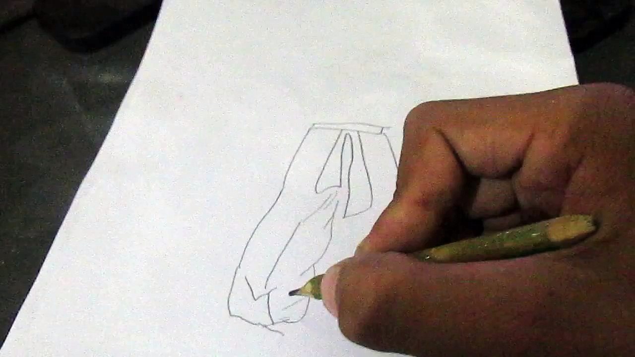 how to draw goku
