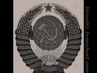 Homenaje a Lenin y Stalin