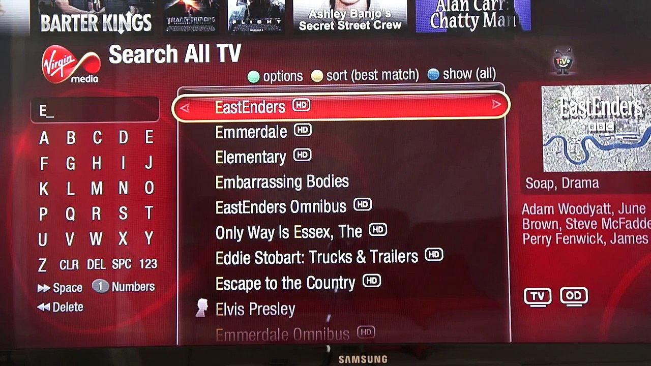 Virgin Media - TiVo (Demonstration)