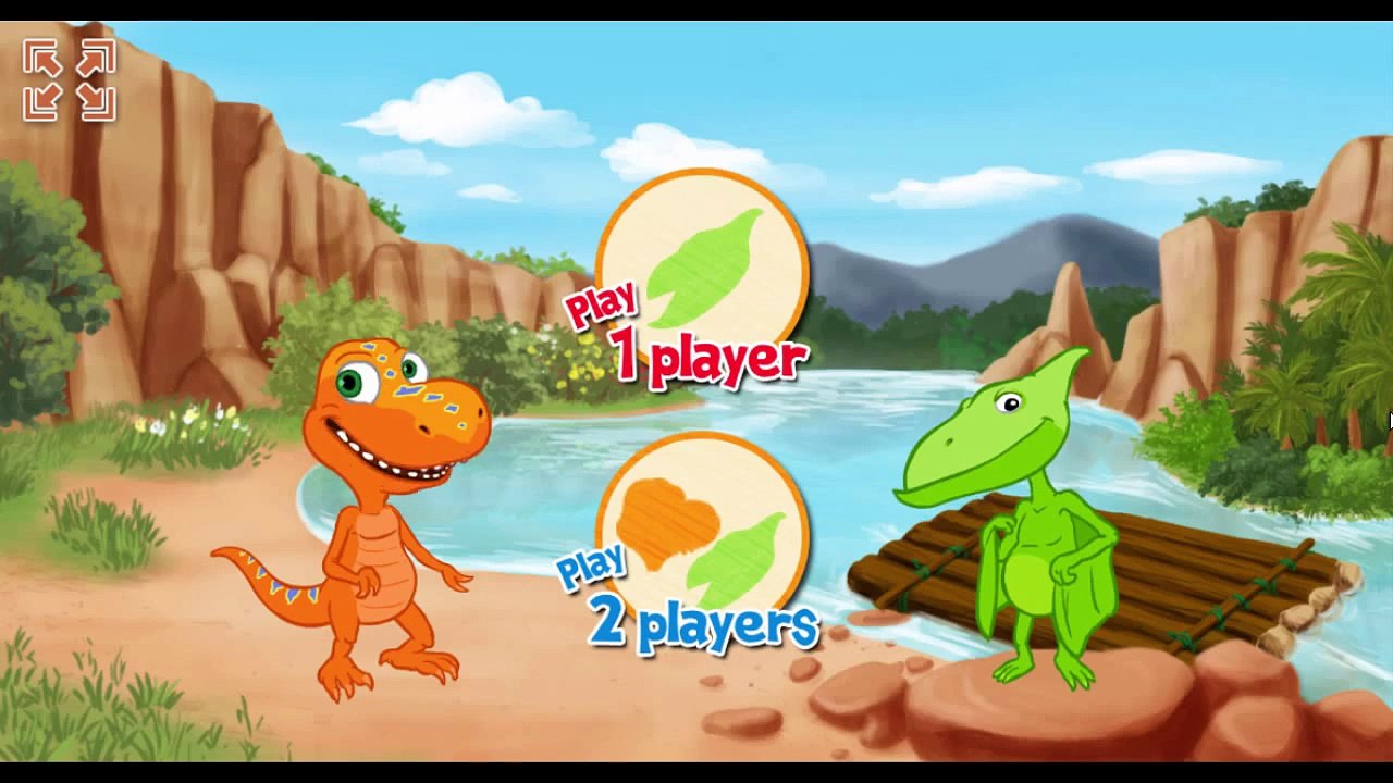 Dinosaur Train River Run Cartoon Animation PBS Kids Game Play Walkthrough