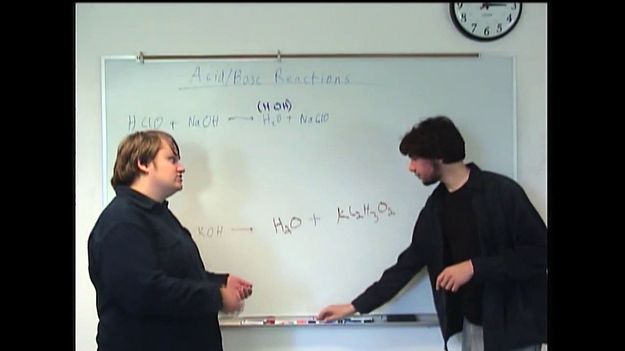 Acid-Base Reactions and Buffer Systems