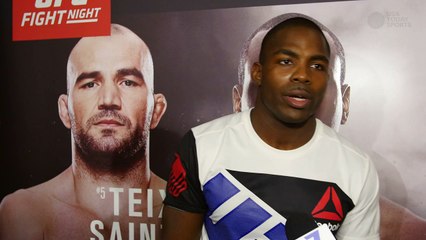 Jonathan Wilson gives credit to a strong gym for his superior peformance in the Octagon