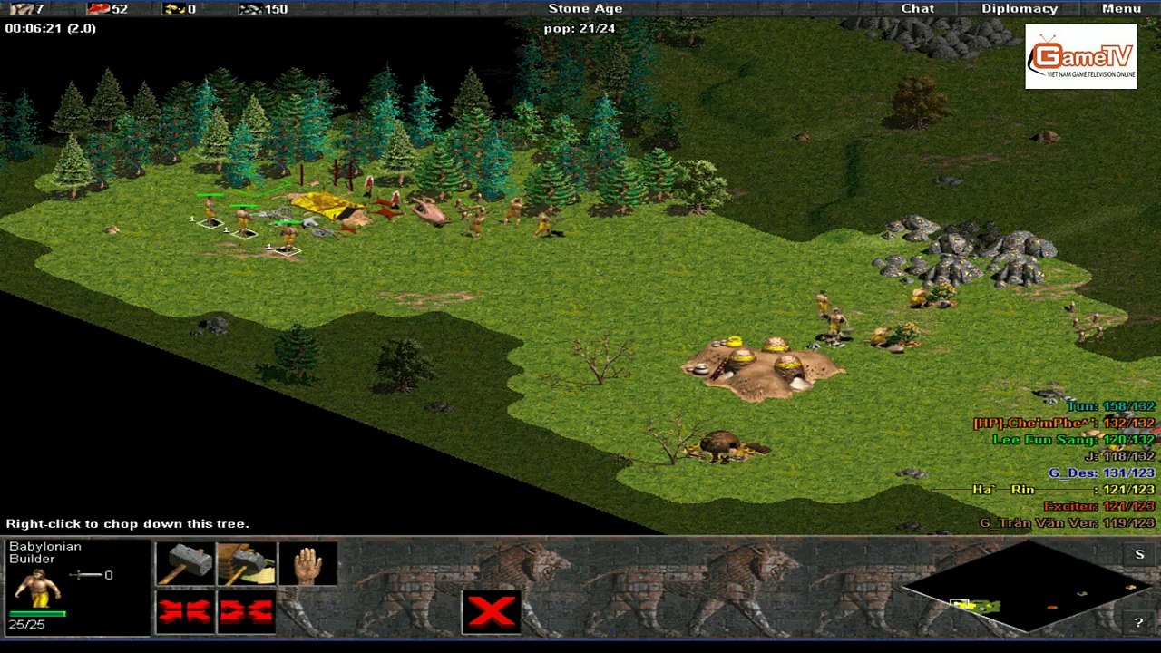 AOE GameTV Handsome vs AOEViet + KL C3T2