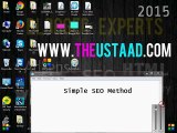 simple SEO Method for blogger blog or wordpress Urdu/hindi Video Tutorial 2015