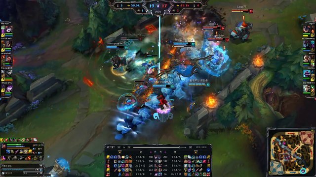 EDG Deft Graves PENTAKILL, KR LOL Highlight