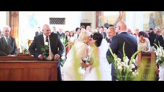 Przepiękny Ślub Justyny i Jarosława / Parafia Imielnica / Zajazd w Górach / Kamerzysta Płock